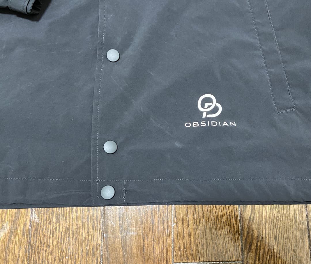 OBSIDIAN/オブシディアン COACH JKT コーチジャケット ブラック