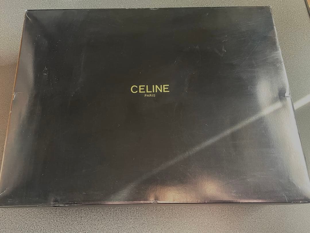 セリーヌ CELINE タオルケット ブルー