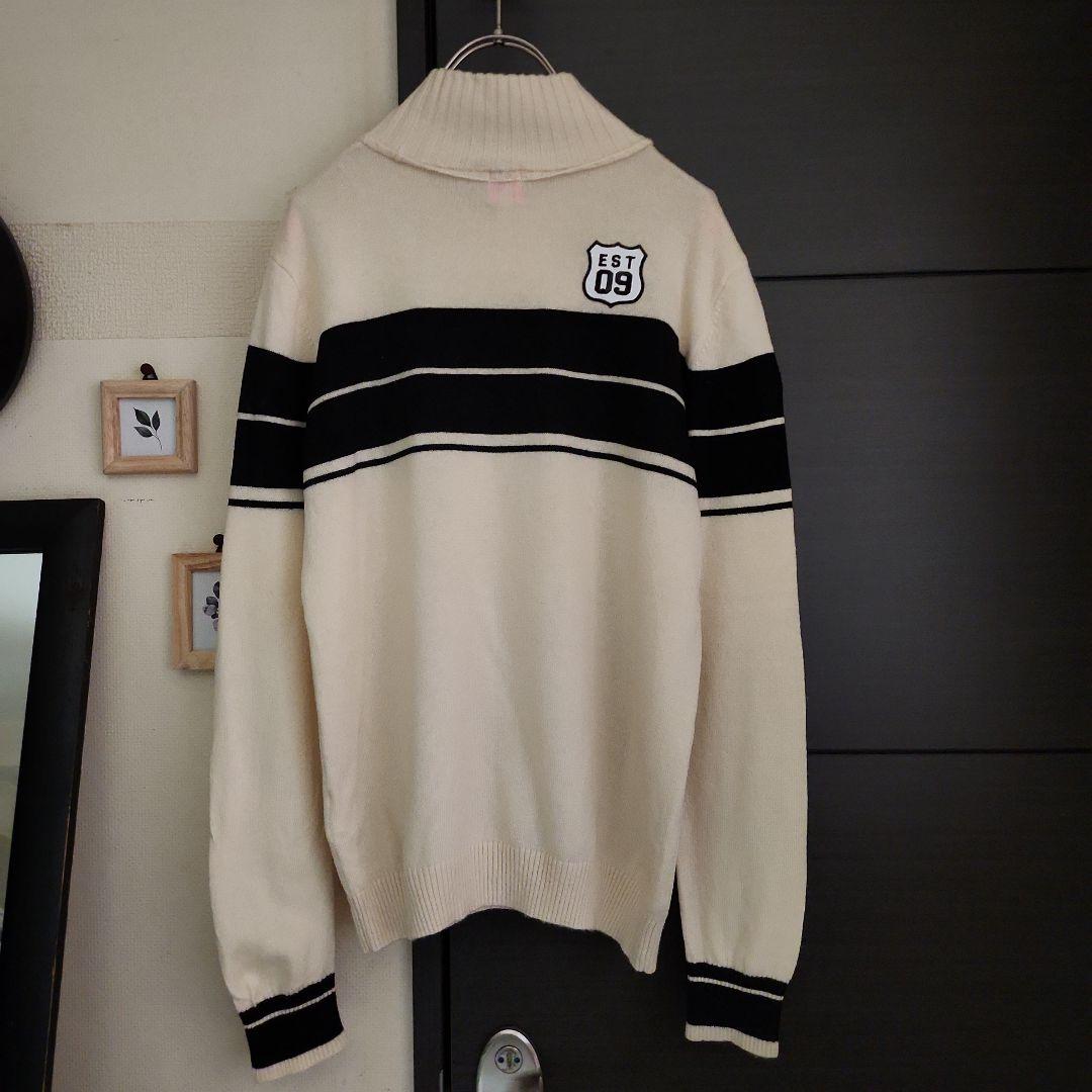 ア*ー様 b1 良品 アルチビオ カシミヤ混 長袖ニット セーター 38