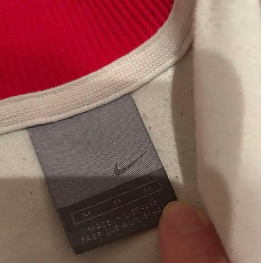 Nike ジャージジャケット ホワイト/レッド