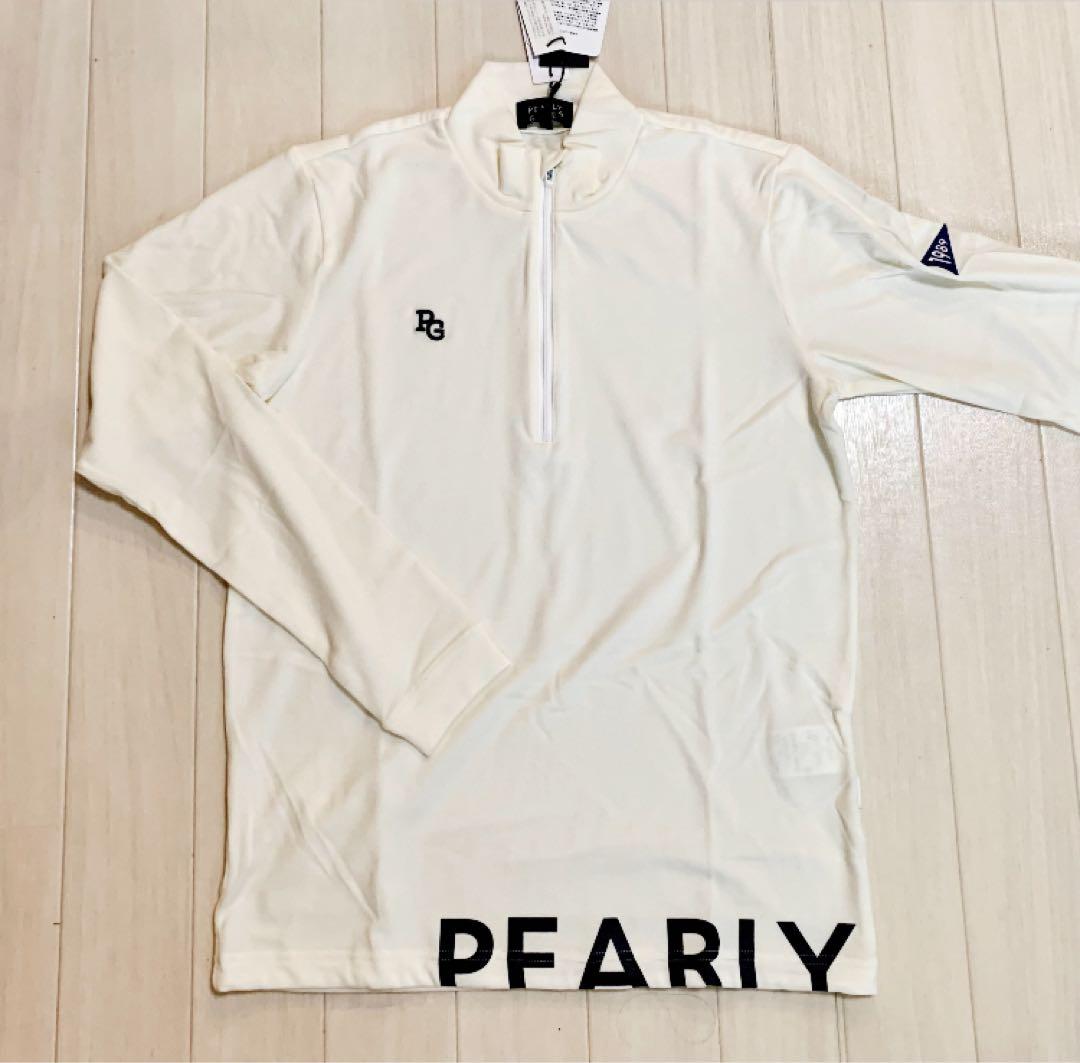 新品■19,800円【パーリーゲイツ】メンズ　長袖　ハーフジップ ウェア 4/M