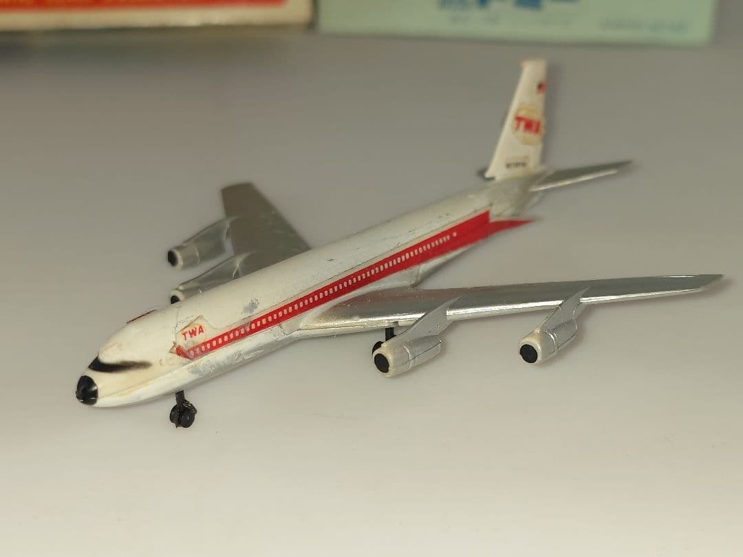 当時物 バックマン トミー ミニプレーン 航空機模型 ボーイング 707