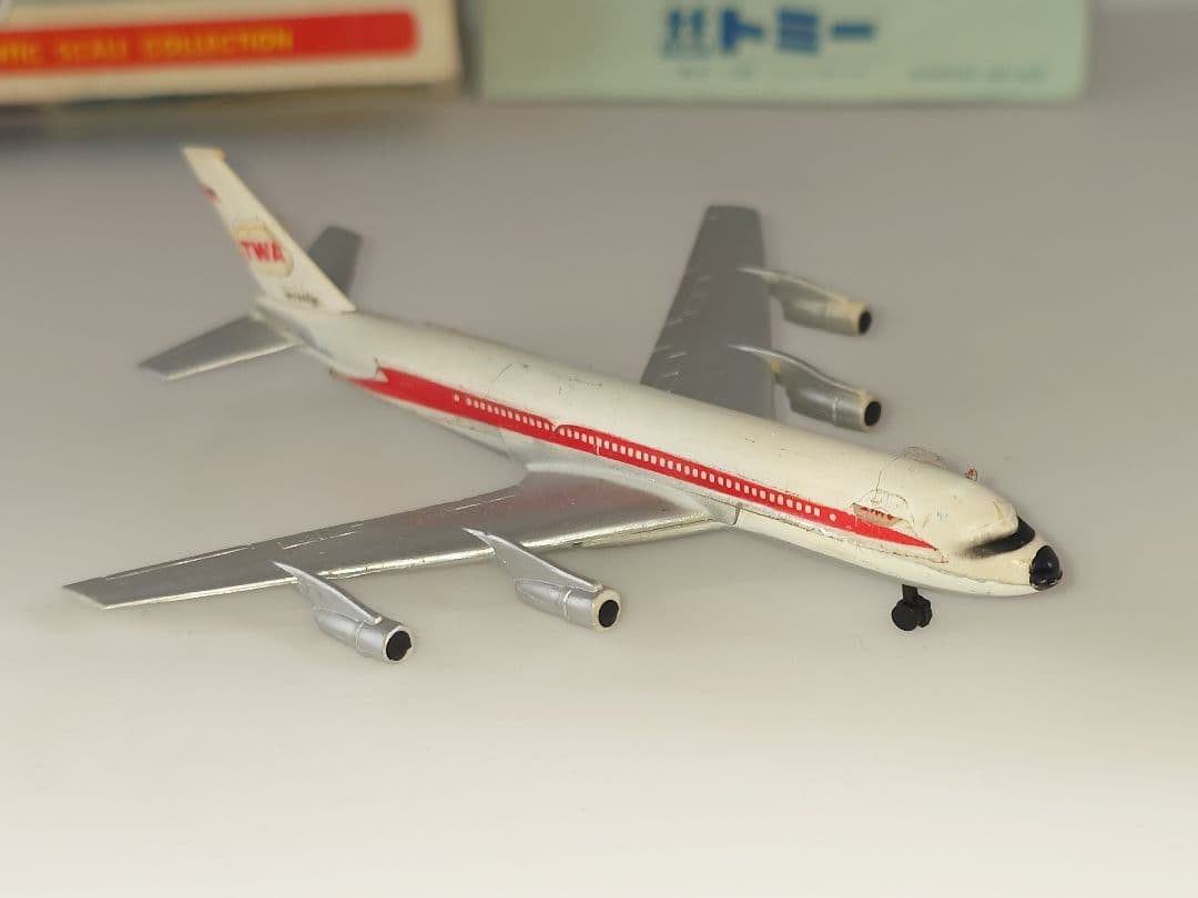 当時物 バックマン トミー ミニプレーン 航空機模型 ボーイング 707