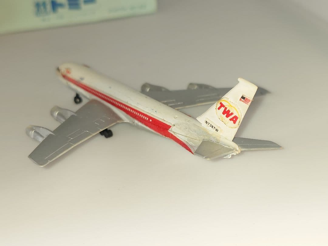 当時物 バックマン トミー ミニプレーン 航空機模型 ボーイング 707