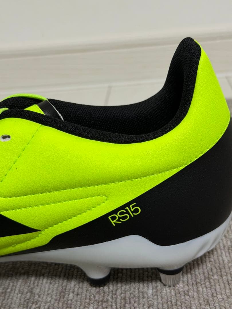 adidas ラグビースパイクシューズ 蛍光イエロー　31.5