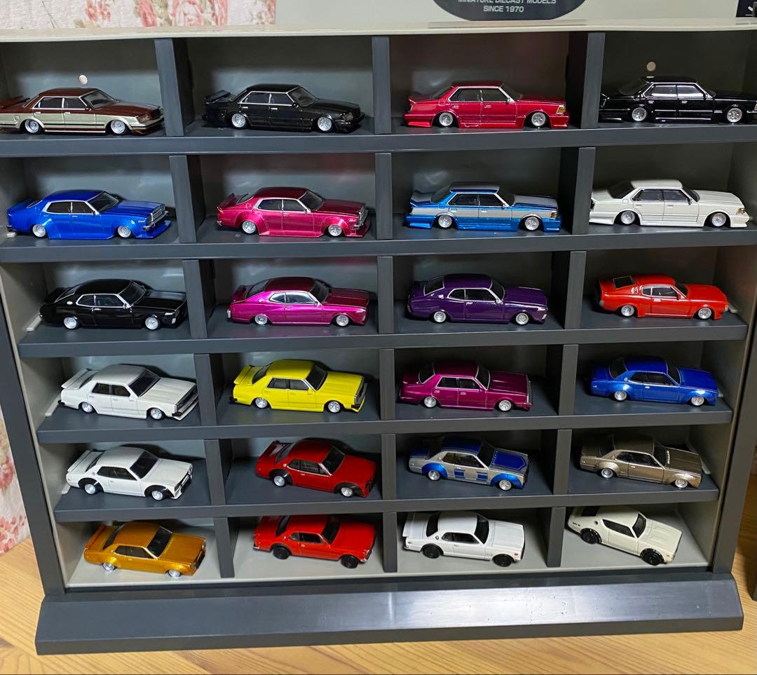 【豪華70台】アオシマ グラチャンコレクション まとめ売り トミカケース3台付