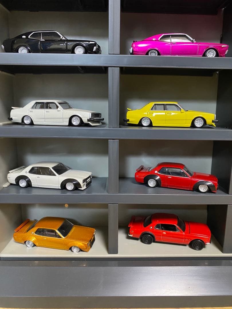 【豪華70台】アオシマ グラチャンコレクション まとめ売り トミカケース3台付