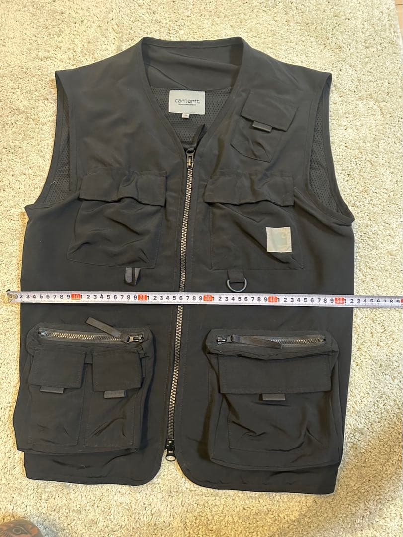 ケ*ウ様 Carhartt フィッシングベスト M 黒