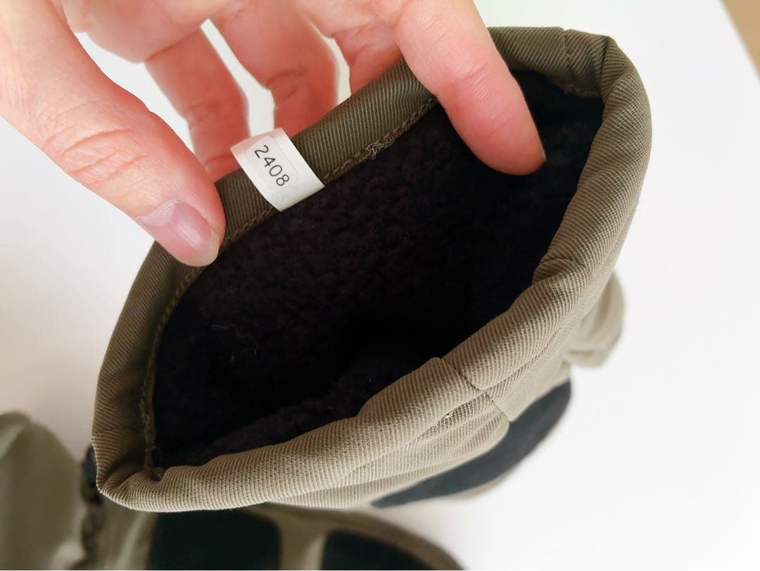 ミトン 手袋 WR SOLOTEX WARM MITTEN カーキ