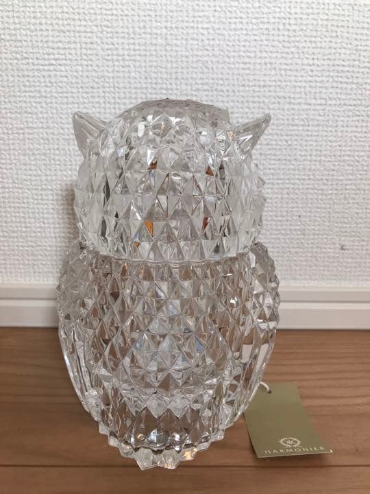 フクロウ　ハルモニア　ライト　小物入れ