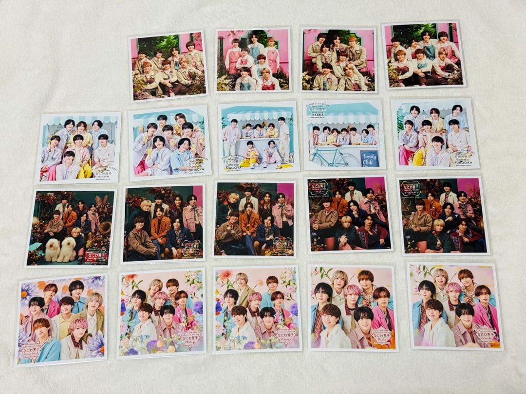 なにわ男子　ファミクラストアアンバサダー　ましかくフォト　集合　店舗限定