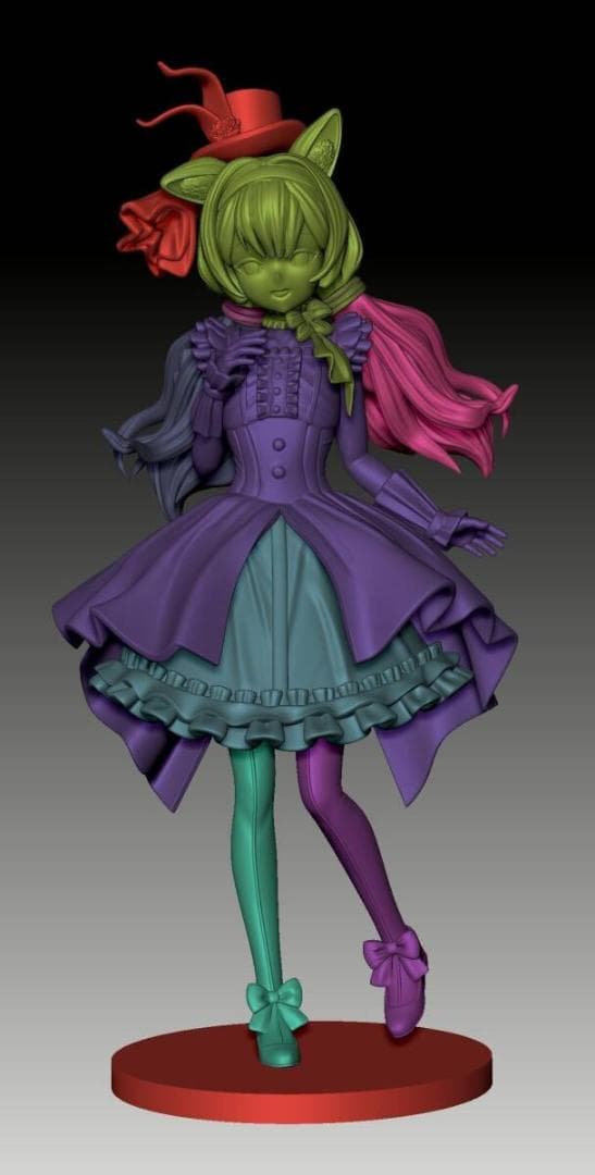 伊落マリー　ブルアカ　1/7　19ｃｍ　未塗装未組立　ガレキ　ブルーアーカイブ