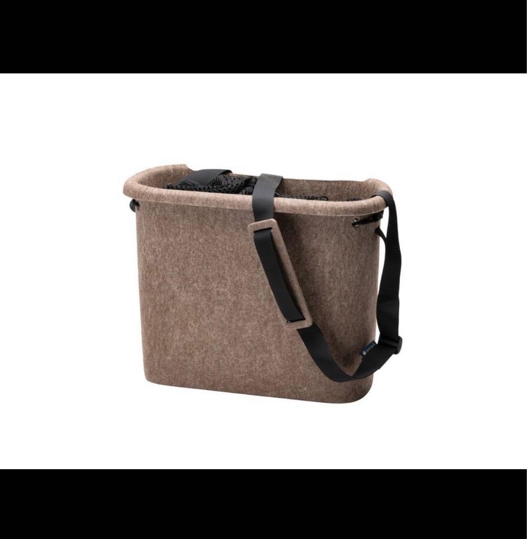 新品　スノーピーク　タクバコ　ブラウン　キャンプ　机　ショルダー
