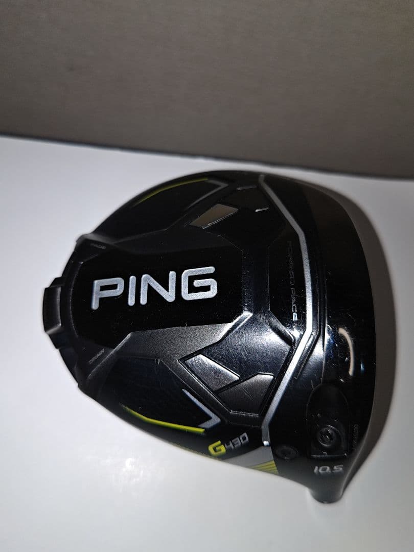 PING G430 MAX 10.5度 ドライバーヘッドのみ 未使用カバー