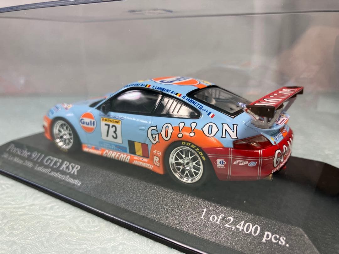 ミニチャンプス　Porsche 911 GT3 RSR 2006年ル・マン