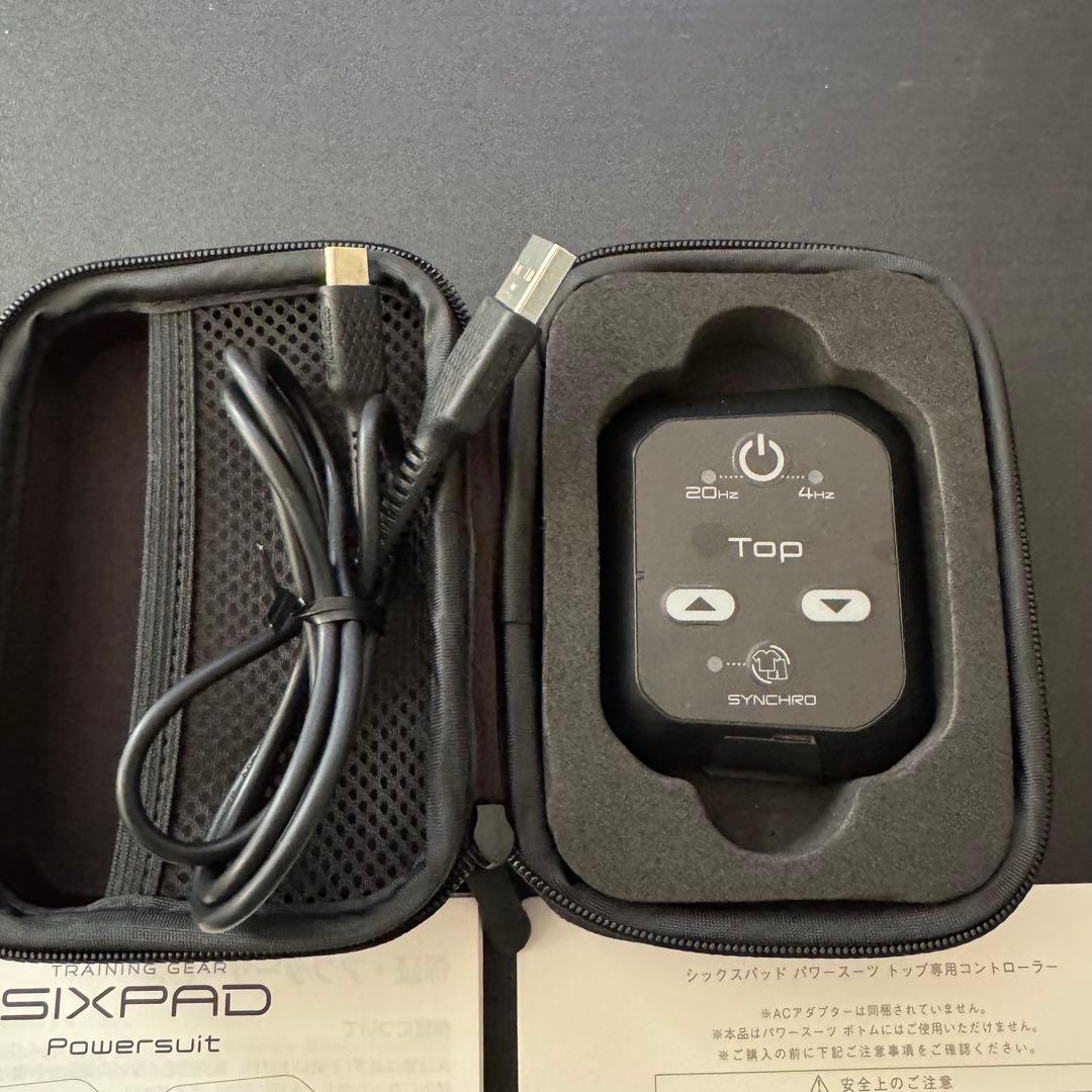 【美品】SIXPAD パワースーツ トップ メンズ LL コントローラー付