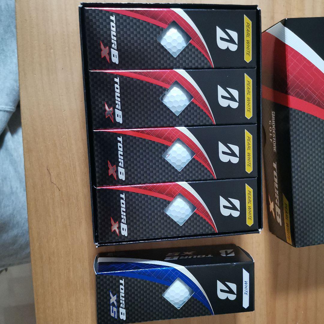ブリヂストンTOUR BX 1ダース、TOUR BXS 3個