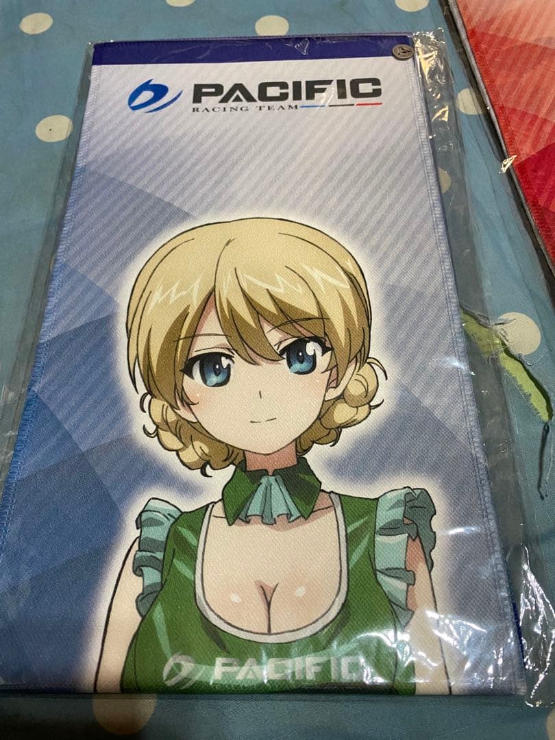 ガールズ＆パンツァー　PACIFIC RACING マフラータオル4枚セット