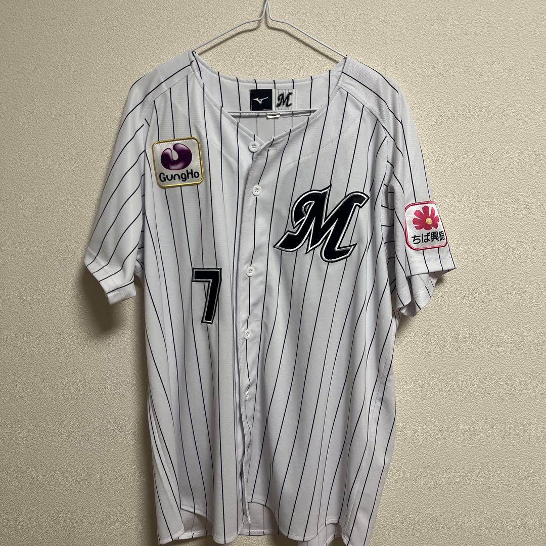 千葉ロッテマリーンズ 藤岡裕大　レプリカユニフォーム　L