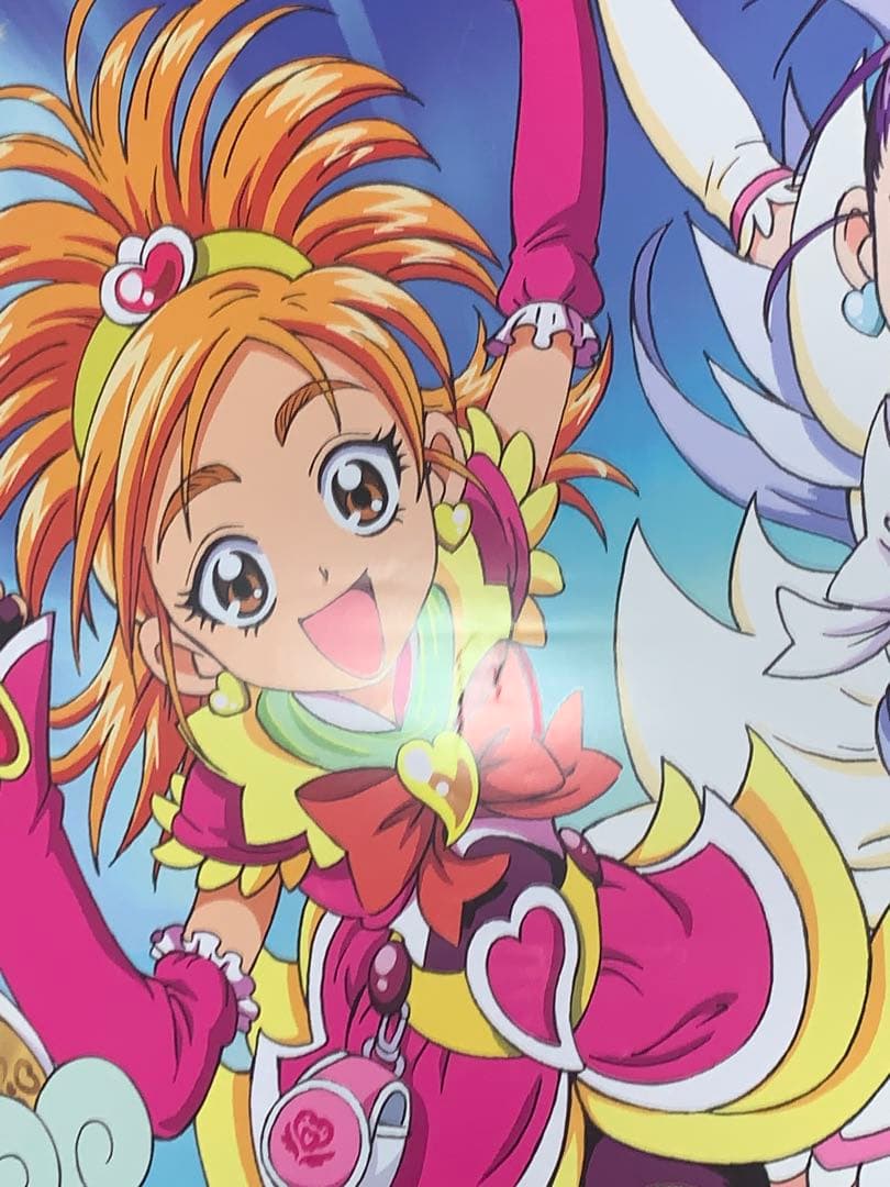 【B2・表面痛みあり】 ふたりはプリキュア スプラッシュスター 番宣 ポスター