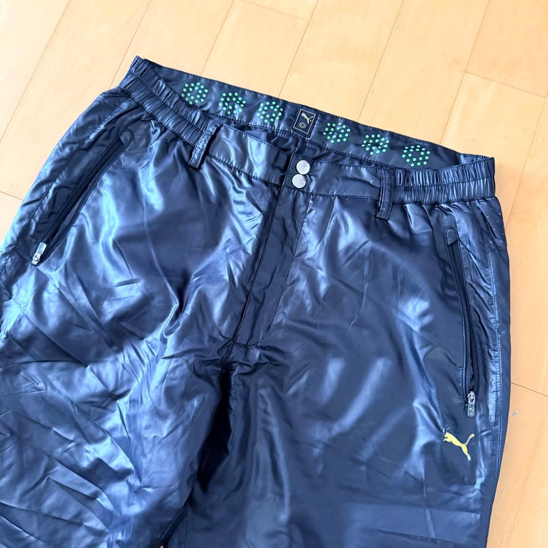プーマ PUMA ゴルフウェア 上下セット ウィンドブレーカー ピステ 黒