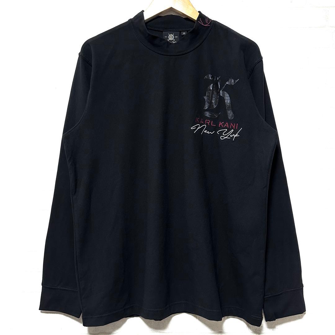 【未使用タグ付き】 KARL KANI GOLF 吸水速乾 高ストレッチシャツ
