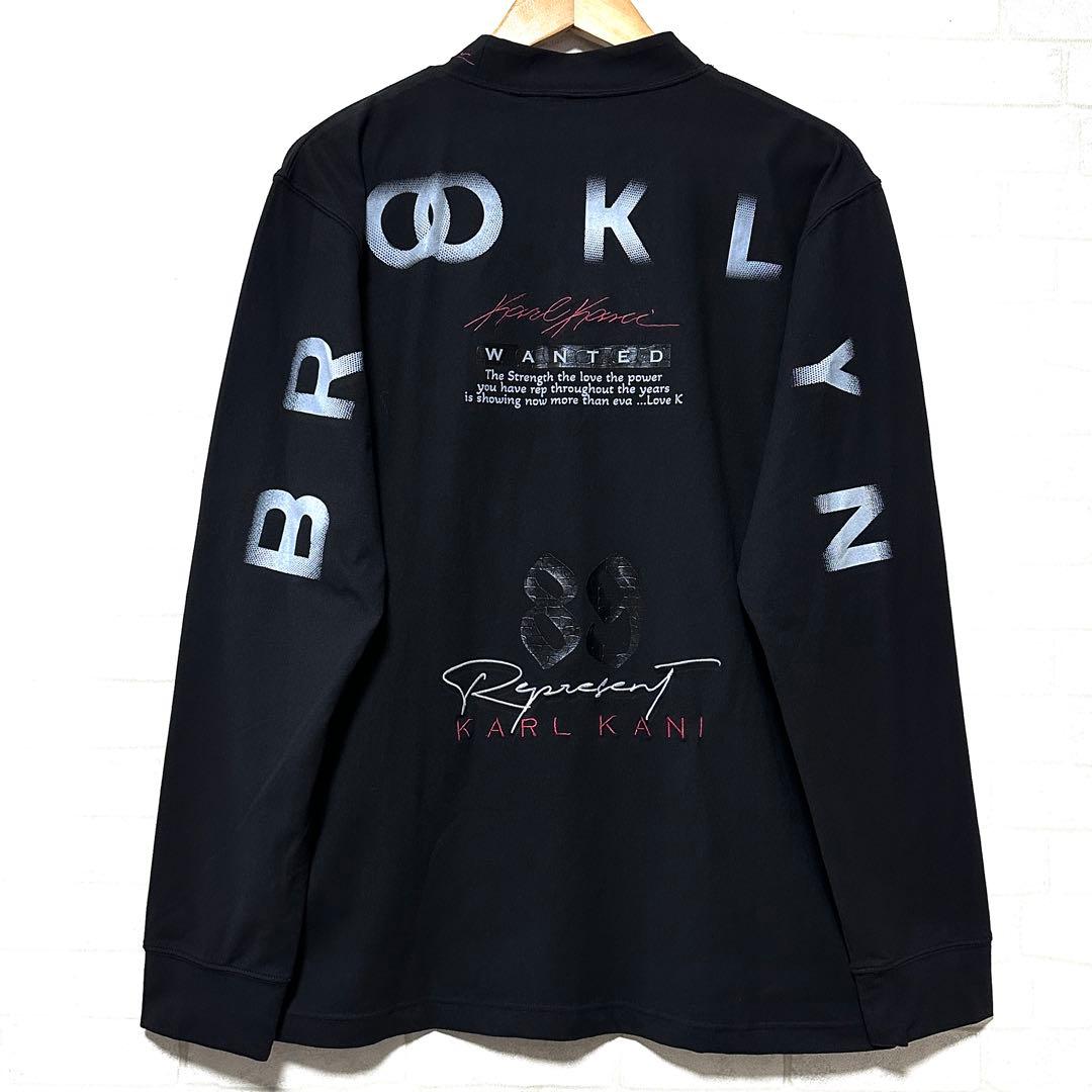 【未使用タグ付き】 KARL KANI GOLF 吸水速乾 高ストレッチシャツ