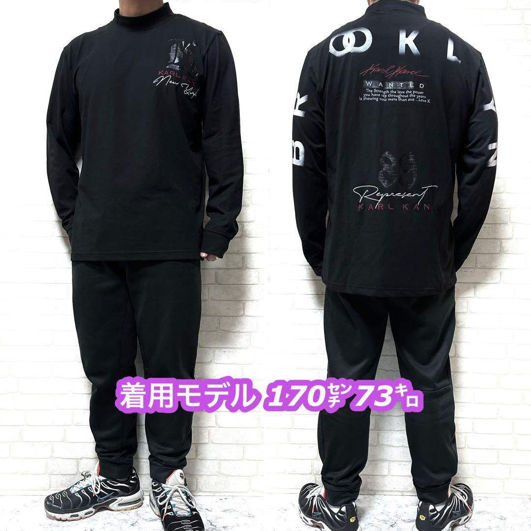 【未使用タグ付き】 KARL KANI GOLF 吸水速乾 高ストレッチシャツ