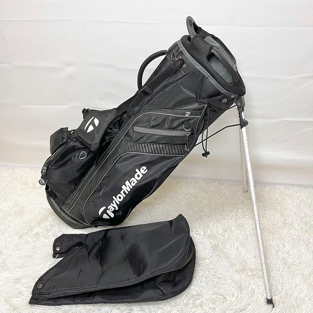 【良品】TaylorMade テーラーメイド　スタンド式 キャディバッグ