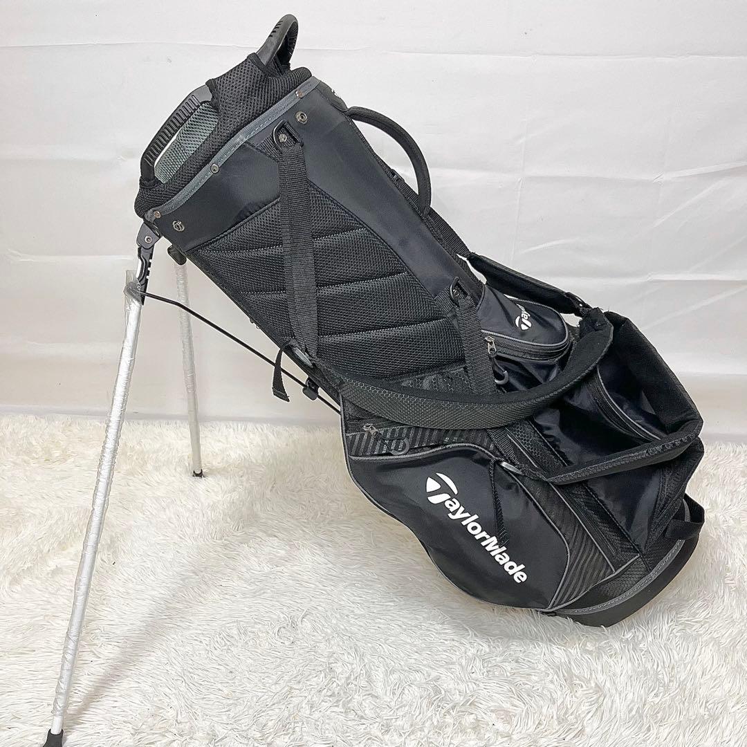 【良品】TaylorMade テーラーメイド　スタンド式 キャディバッグ