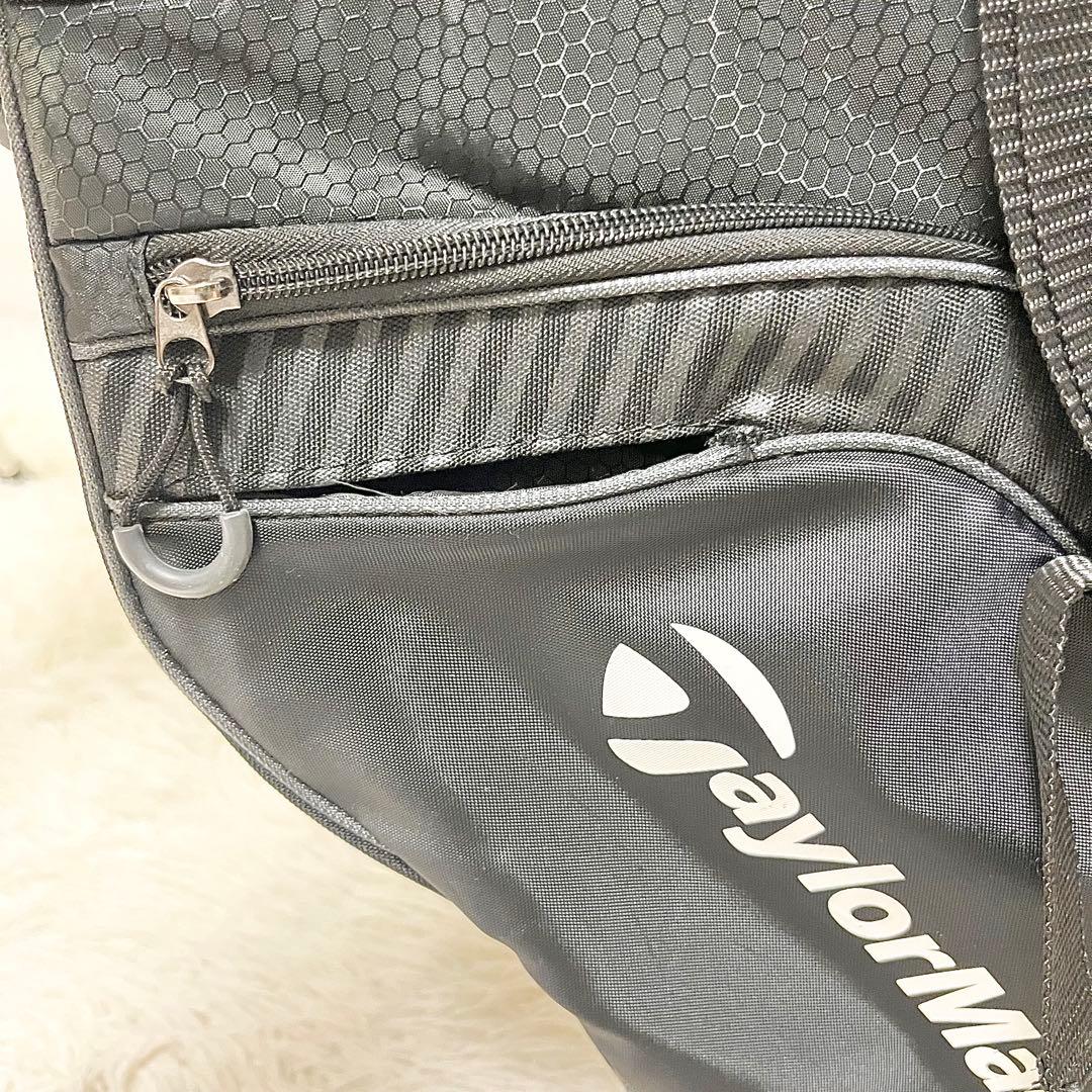 【良品】TaylorMade テーラーメイド　スタンド式 キャディバッグ