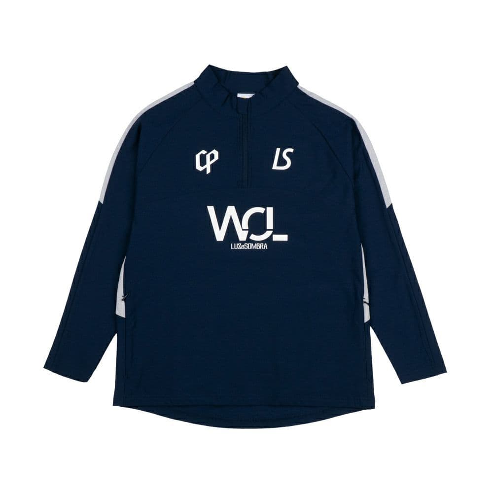 新品LUZe　ルースイソンブラ　WOL　ハーフジップ トレーニングトップス
