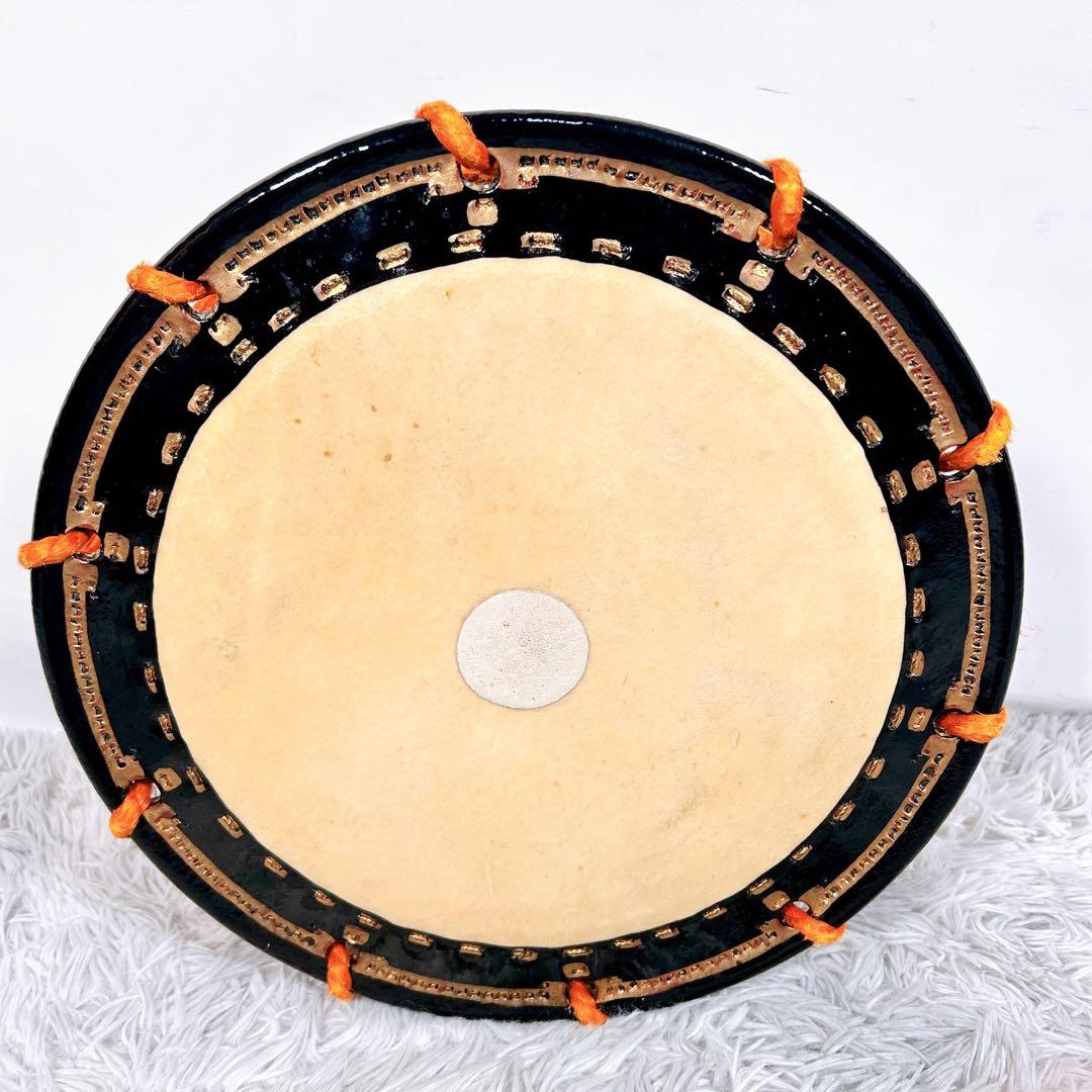 【希少】太鼓　締太鼓　和楽器　バチ　ケース　和太鼓　3点セット