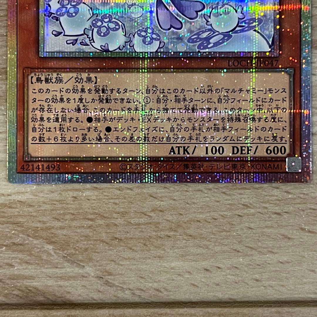 遊戯王　カード　マルチャミー・フワロス　プリシク