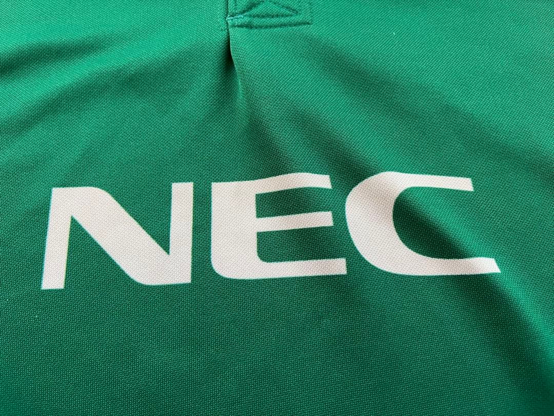 ラグビー NECグリーンロケッツ ユニフォームTシャツ 半袖 ポロシャツ