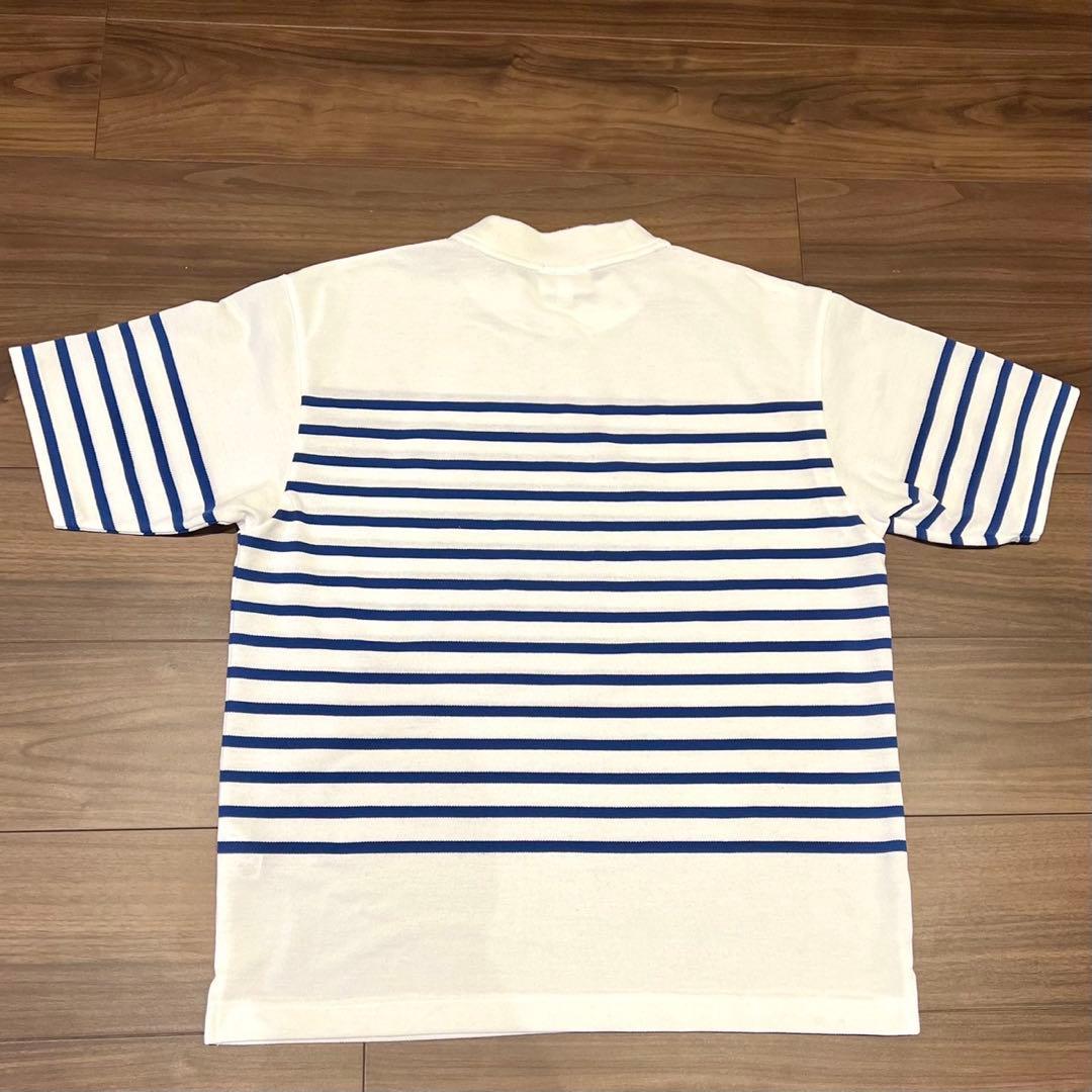 Lacoste BEAMS GOLF ストライプモックネックシャツ - 限定版