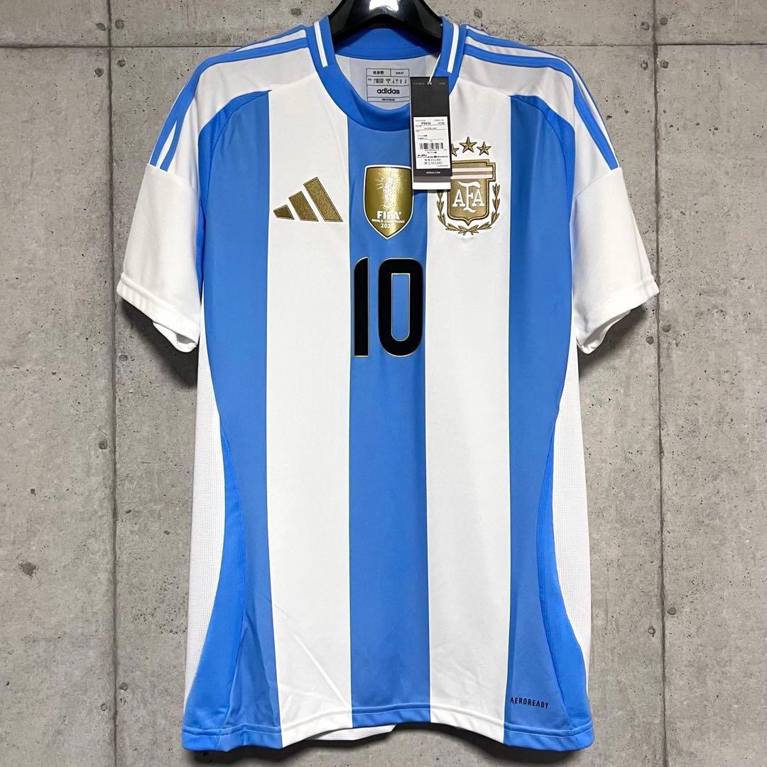 【新品/タグ付き】2024 アルゼンチン代表 ♯10 メッシ【XLサイズ】ホーム