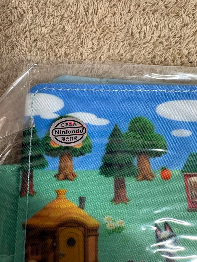 【希少新品】オリジナルカバー　あつまれどうぶつの森　今日は何する？　任天堂