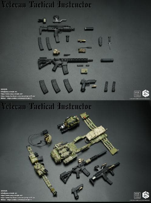 Easy&Simple 26052S 1/6スケール GBRS 戦術教官 限定版