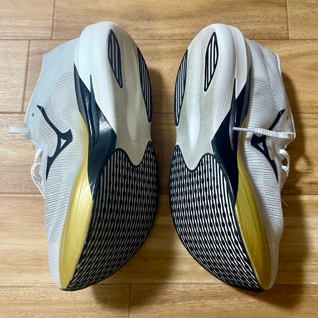 ミズノ HYPERWARP PURE 25.5cm 希少サイズ 美品