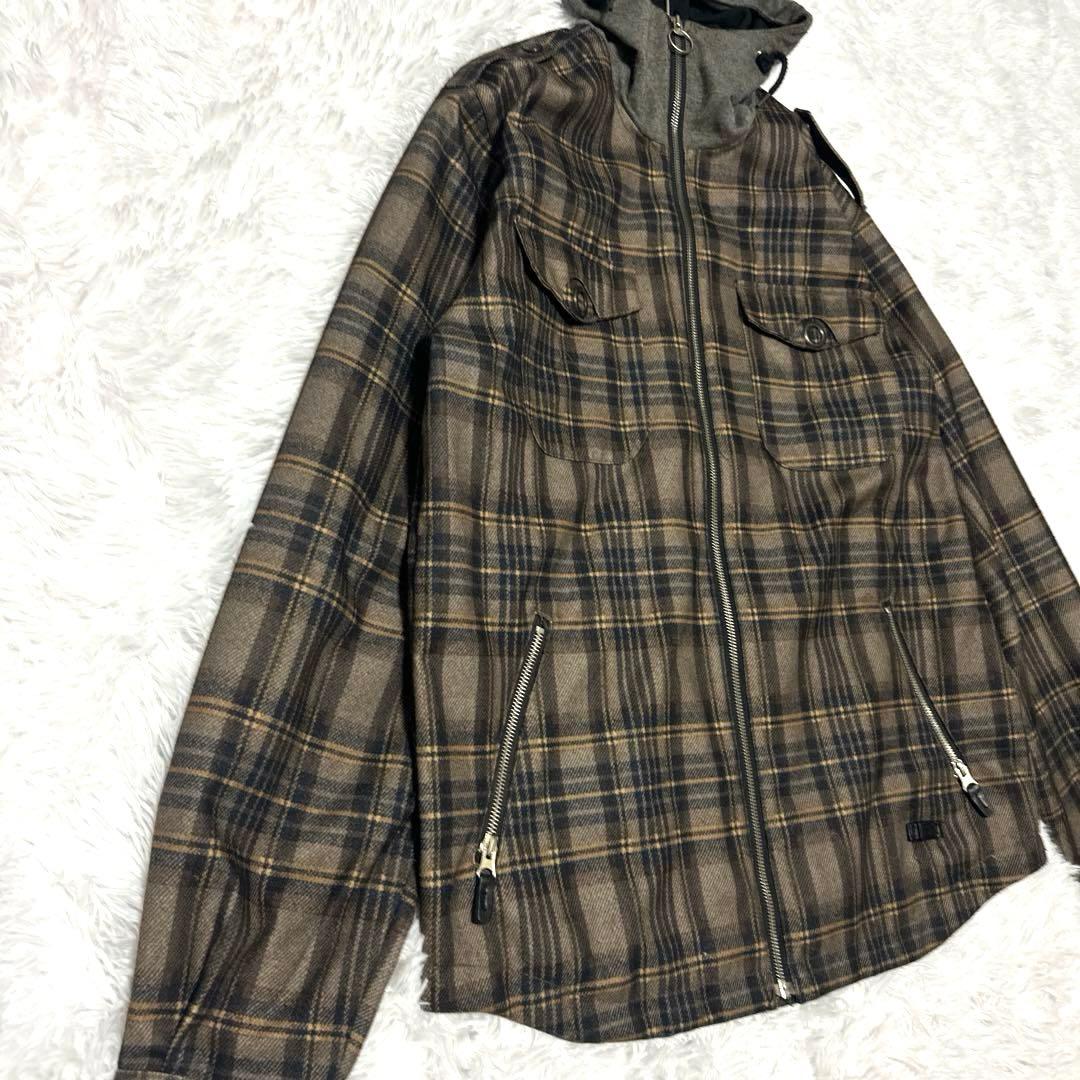 ニマ ジャラリ コレクション スノーボードジャケット チェック メンズ スキー