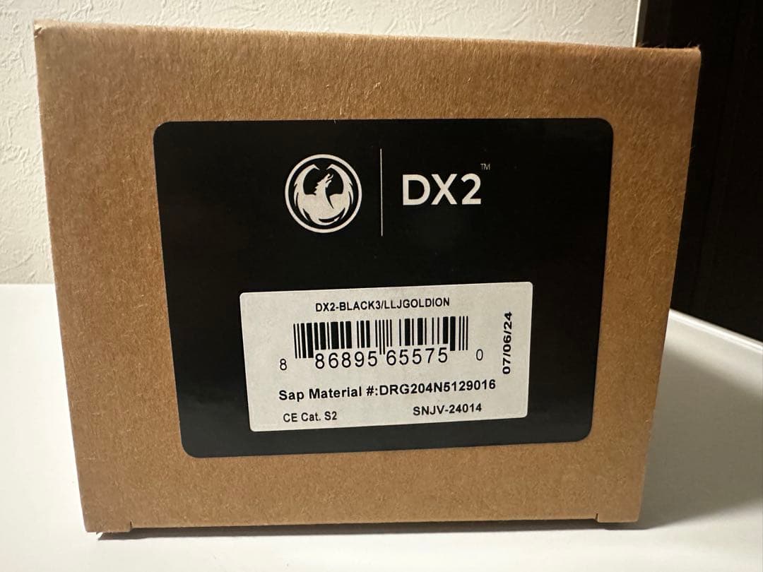 めるっぺ⭐︎Dragon DX2 ゴーグル LUMAレンズ ゴールドアイオン