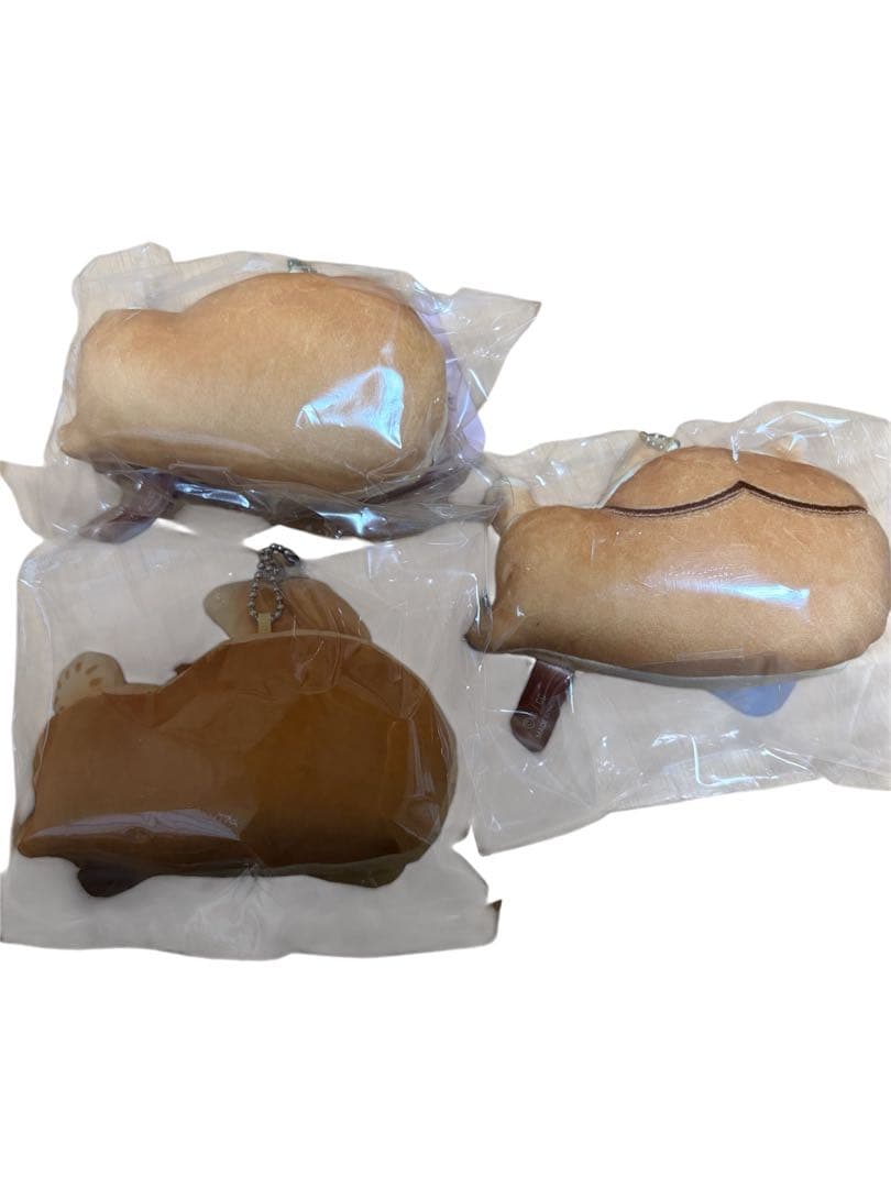 【人気】 ちいかわ焼き マスコットキーホルダー ３個セットうさぎハチワレちいかわ