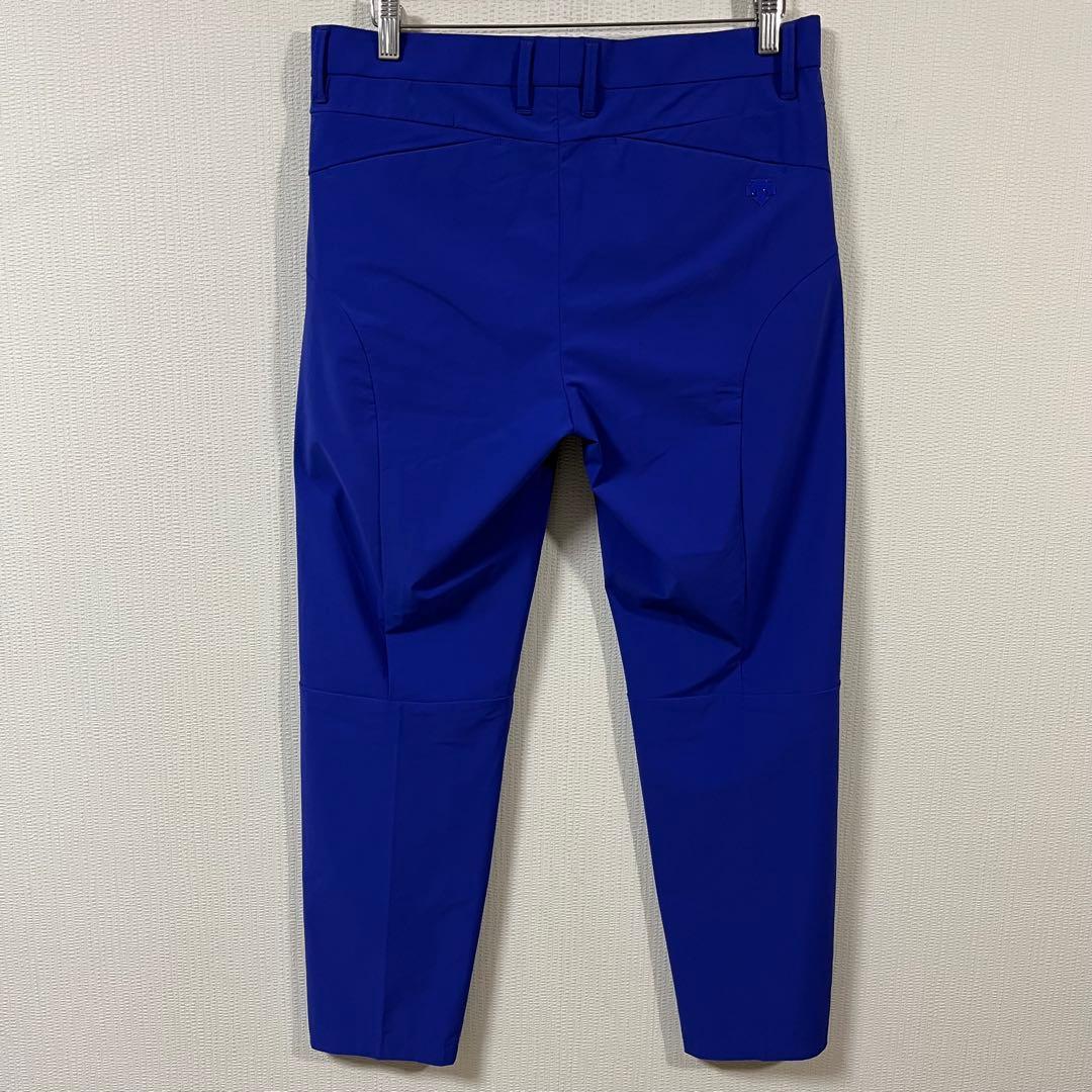 デサントゴルフ　スーパーストレッチナイロンパンツ　ウエスト85 ブルー　美品