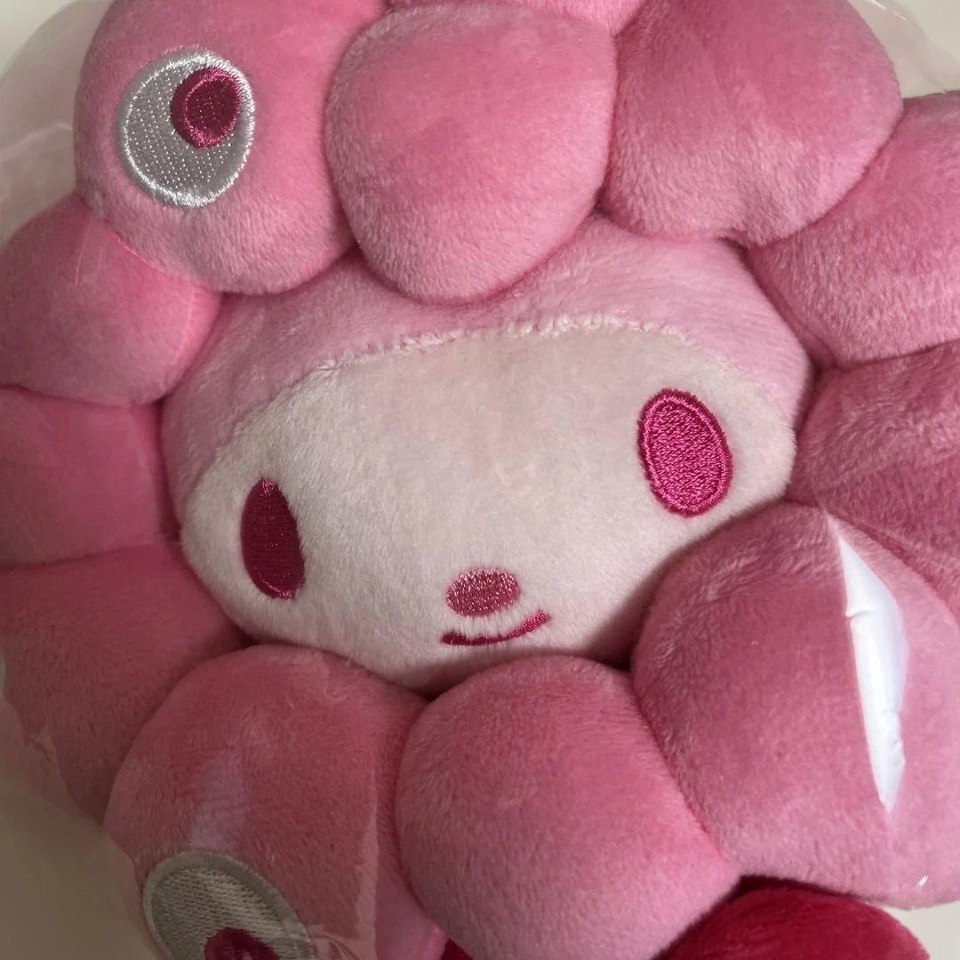 推しカラー ミャクミャク サンリオ ぬいぐるみ【マイメロ】Mサイズ