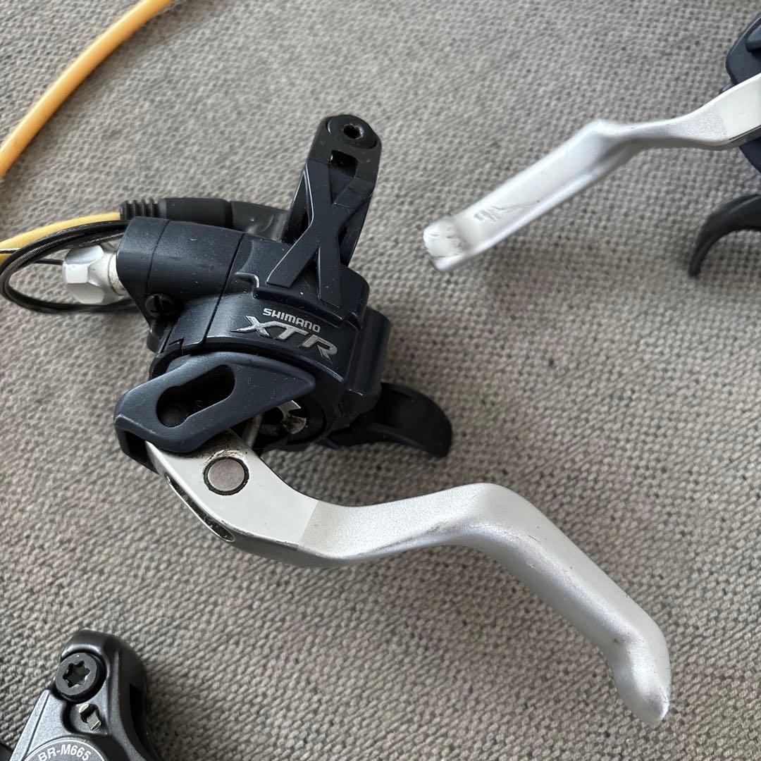 Shimano XTR SLX 油圧ディスクブレーキ&シフターセット