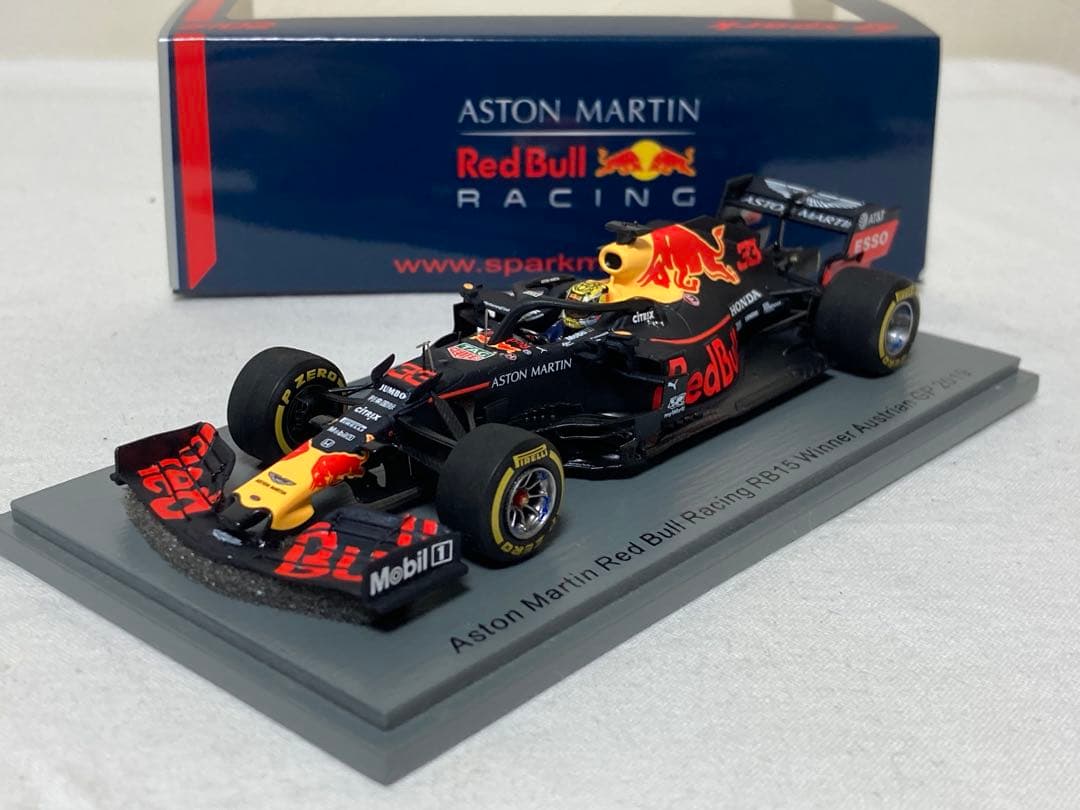 F1 アストンマーティン レッドブルレーシング RB15 2019 スパーク製