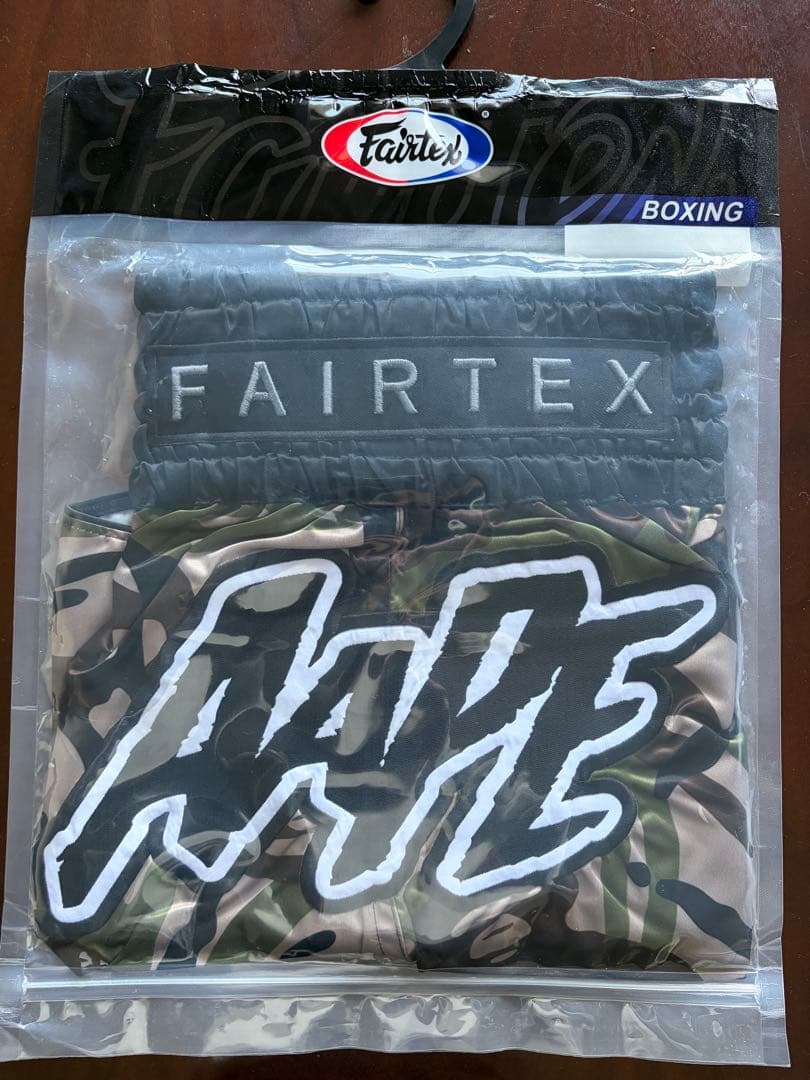 激レア【タイ限定・正規品】Fairtex × AAPE コラボ ムエタイパンツL