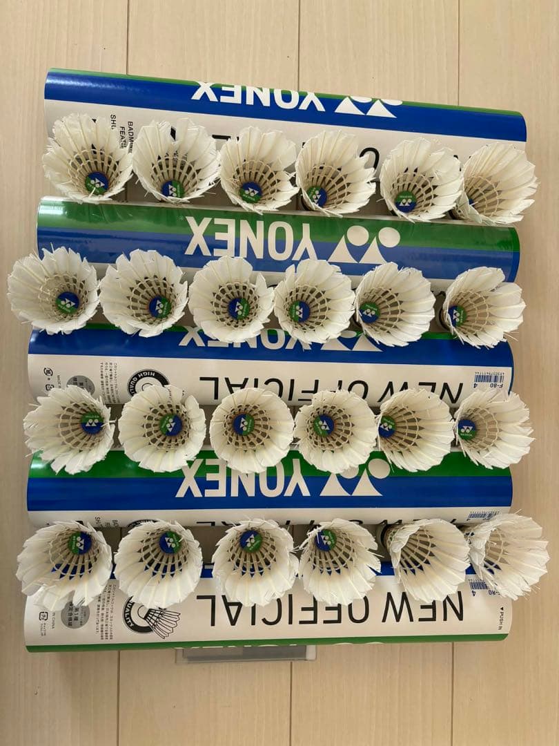 バドミントンシャトル ヨネックスニューオフィシャル 中古品