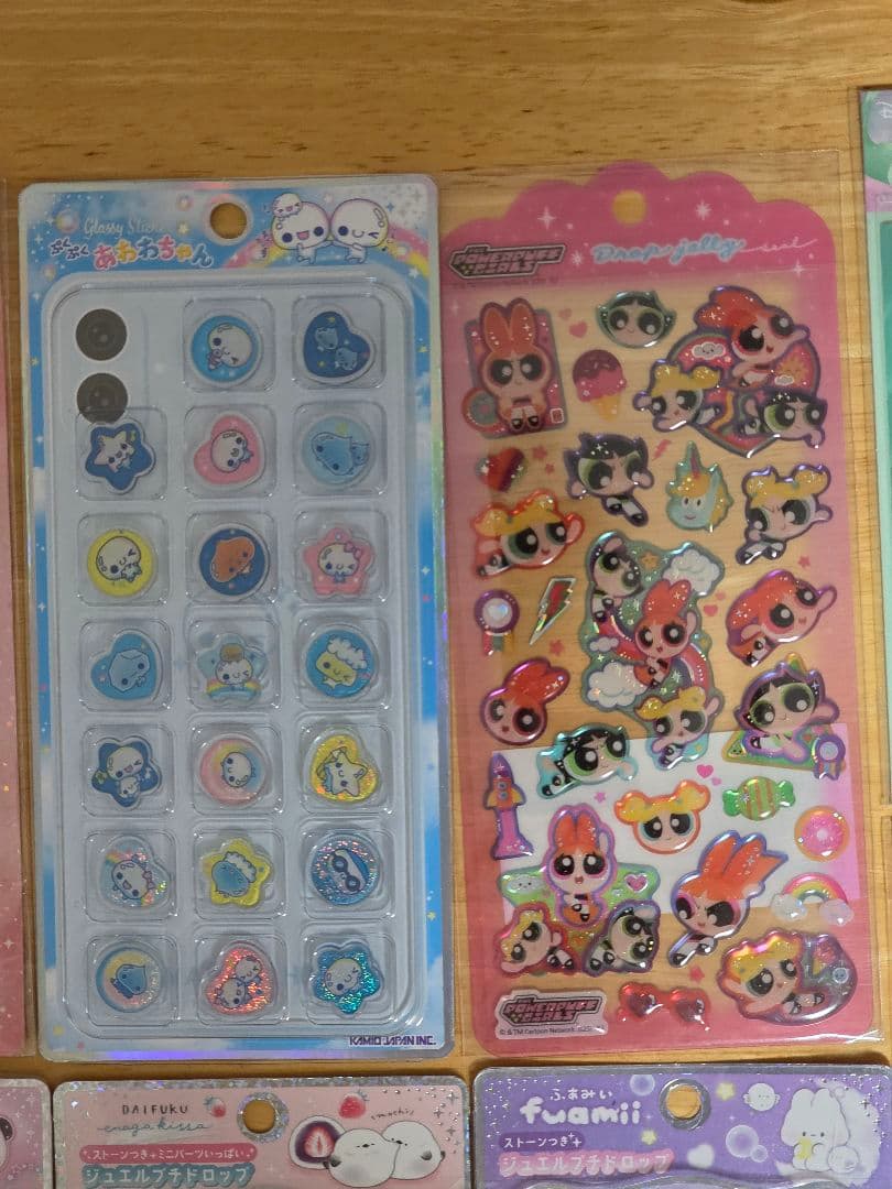 【正規品】ジェルプチドロップ コットンパフィー ドロップジュエリー おはじき